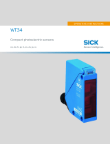 SICK WT34 Compact photoelectric sensors Инструкция по эксплуатации