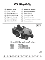 Simplicity Regent RD Series Руководство пользователя