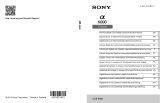 Sony Alpha ILCE-6000 Руководство пользователя