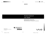 Sony VGPWKB5 - VAIO Wireless Keyboard Руководство пользователя