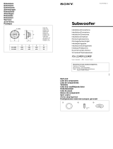 Sony XS-L1040F Инструкция по эксплуатации