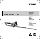 STIHL HSE 81, Bar length 70 cm Инструкция по применению