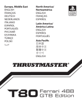 Thrustmaster T80 Ferrari 488 GTB Edition Volant Racing Руководство пользователя