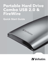 Verbatim Portable Hard Drive Combo USB Руководство пользователя