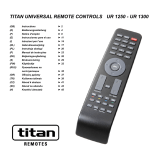 Vivanco TITAN UR 1300 - DEVICE BRAND CODE LIST Инструкция по применению