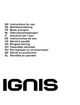 Ignis DNHBS 95 LM X Руководство пользователя