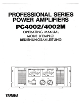 Yamaha PC4002 Инструкция по применению