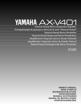 Yamaha AX-V401 Инструкция по применению