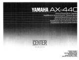 Yamaha AX-440 Инструкция по применению