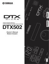 Yamaha DTX-502 Руководство пользователя