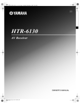 Yamaha 6130 - HTR AV Receiver Инструкция по применению