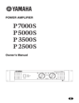 Yamaha P2500S Инструкция по применению
