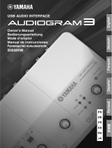 Yamaha Audiogram3 Инструкция по применению