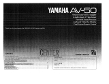 Yamaha AV-50 Инструкция по применению