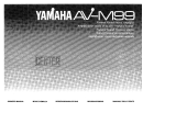 Yamaha AV-M99 Инструкция по применению
