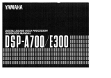 Yamaha AVS-700 Инструкция по применению