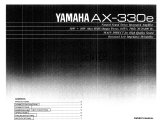Yamaha AX-330e Инструкция по применению