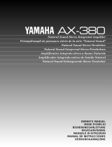 Yamaha AX-380 Инструкция по применению