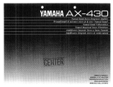Yamaha AX-430 Инструкция по применению
