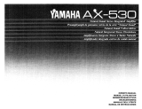 Yamaha AX-530 Инструкция по применению