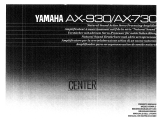 Yamaha AX-930 Инструкция по применению