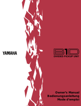 Yamaha B1D Инструкция по применению