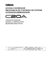 Yamaha C20A Инструкция по применению