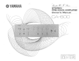 Yamaha CA-600 Инструкция по применению