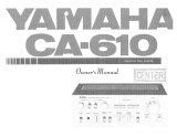 Yamaha CA-610 Инструкция по применению