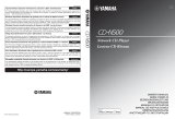 Yamaha CD-N500 Black Руководство пользователя