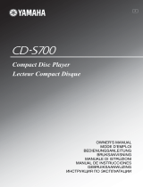 Yamaha CD-S700 Инструкция по применению