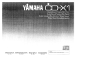 Yamaha CDX1 Инструкция по применению