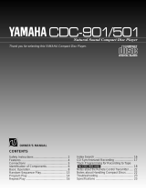 Yamaha CDC-901 Руководство пользователя