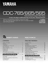 Yamaha CDC-565 Инструкция по применению