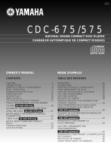 Yamaha CDC-575 Инструкция по применению
