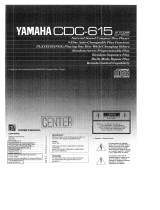 Yamaha CDC-615 Инструкция по применению