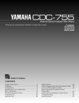 Yamaha CDC-755 Инструкция по применению