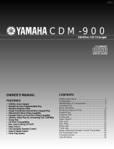 Yamaha CDM-900 Руководство пользователя