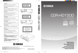 Yamaha CDR-HD1500 Инструкция по применению