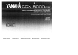 Yamaha CDX-5000 Инструкция по применению