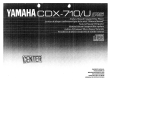Yamaha CDX-710 Инструкция по применению