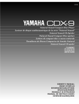 Yamaha CDX-9 Руководство пользователя