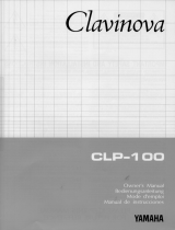 Yamaha CLP-100 Инструкция по применению