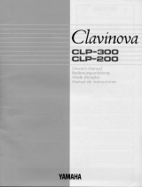 Yamaha Clavinova Инструкция по применению