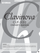 Yamaha Clavinova CLP-320 Инструкция по применению