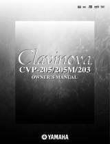 Yamaha Clavinova CVP- Руководство пользователя