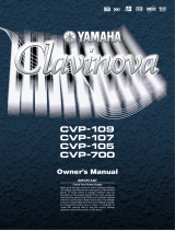 Yamaha Clavinova CVP-107 Руководство пользователя