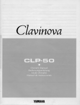 Yamaha Clavinova CLP-50 Инструкция по применению