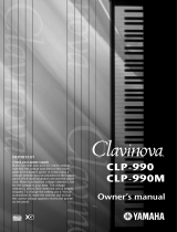 Yamaha Clavinova CLP-990M Руководство пользователя