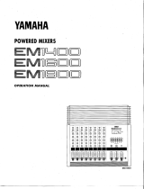 Yamaha EM1600 Инструкция по применению